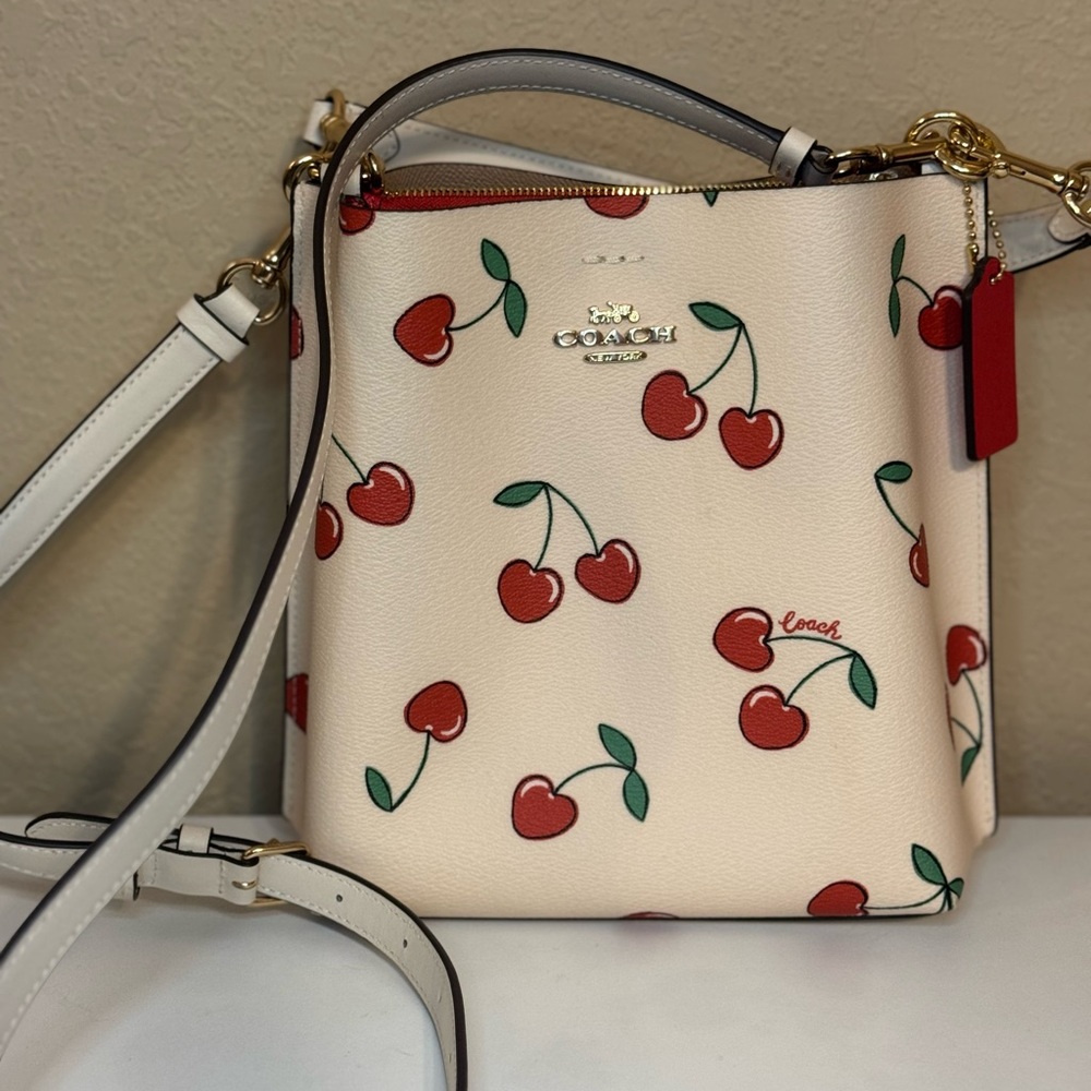 Sweet Cherry Coach Bucket Bag 🍒 Y2K Vibes